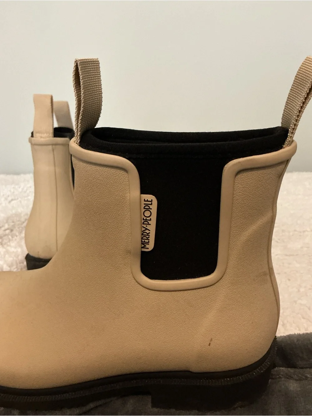 Merry People  Slip-On Chelsea Rain Boots